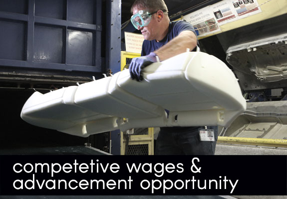 competitive wages  and the opportunity for  advancement